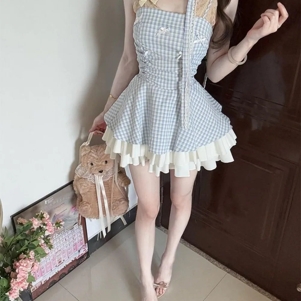 Bow-Tie Strapless Dress