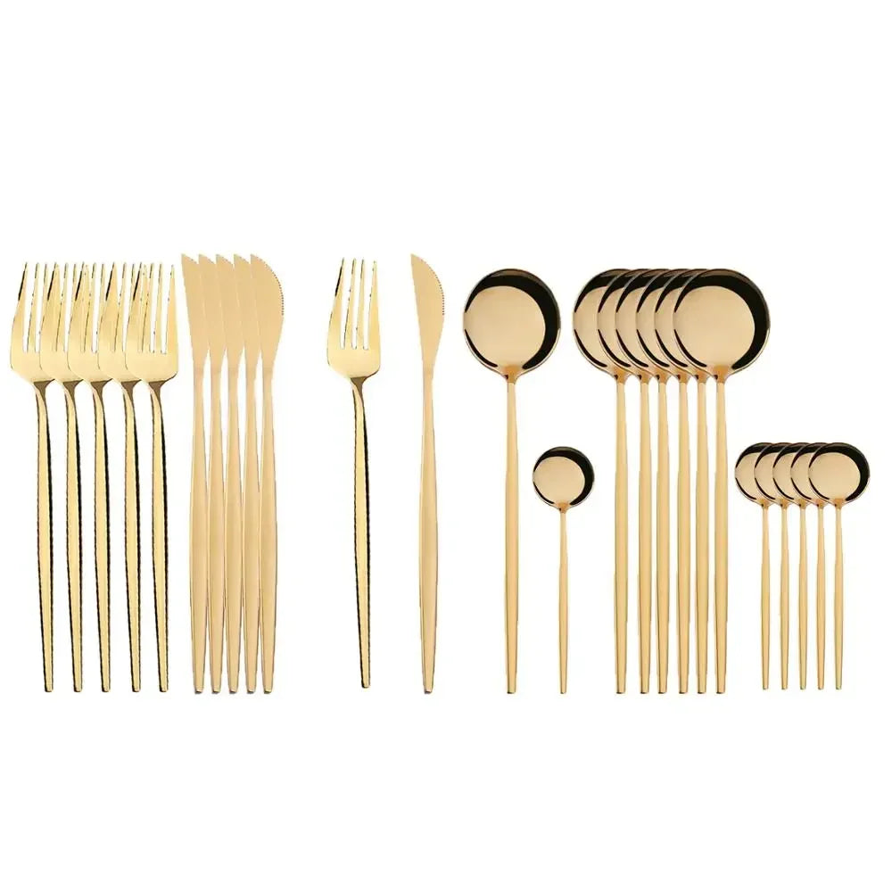 Stainless Steel Dinnerware Set