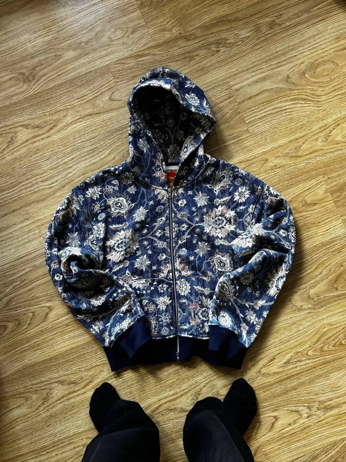 Fur Collar Zipper Hoodie