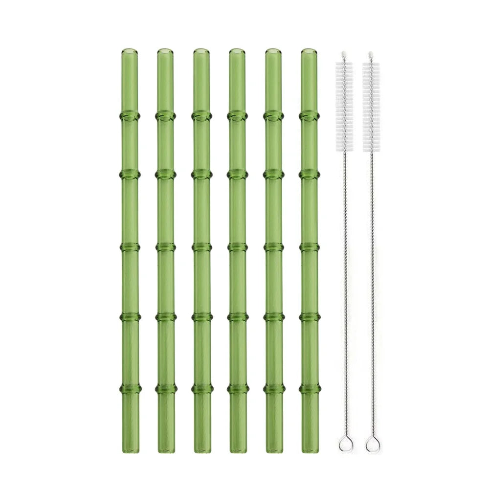 Bamboo Drinking Glass Straws