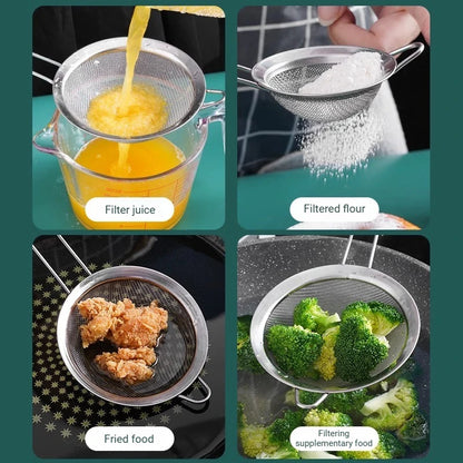 Flour Strainer Mesh With Handle