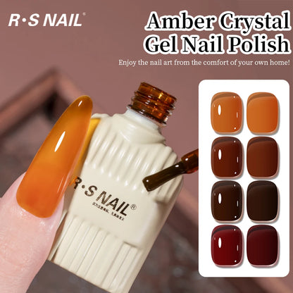RSNAIL 10g Jelly Amber Gel Nail Polish