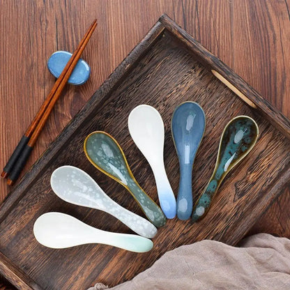 Ceramic Soup Spoon
