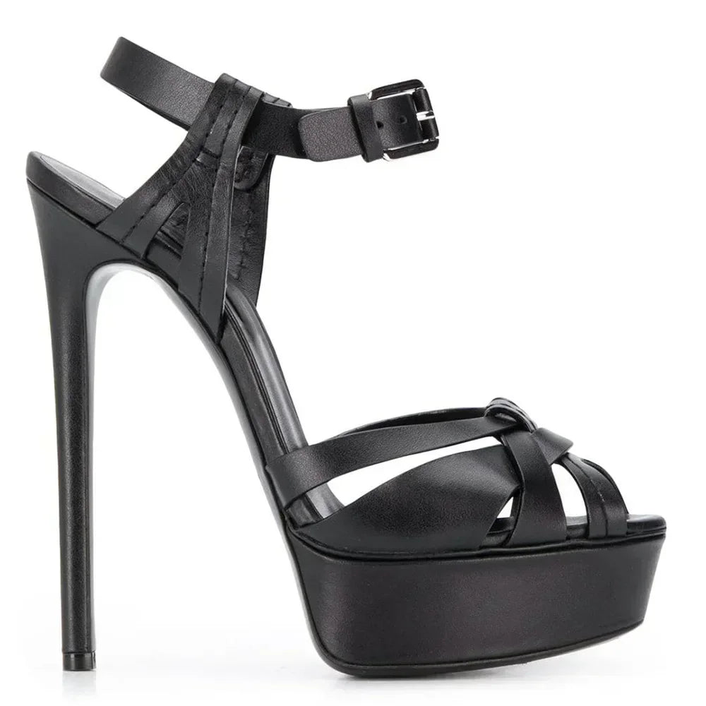 Stiletto High Heel Strappy Sandals