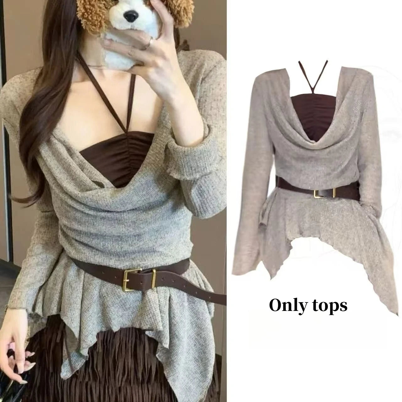 Conjunto de camiseta de dos piezas