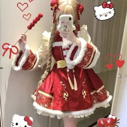 Sweet Bow Mini Dress