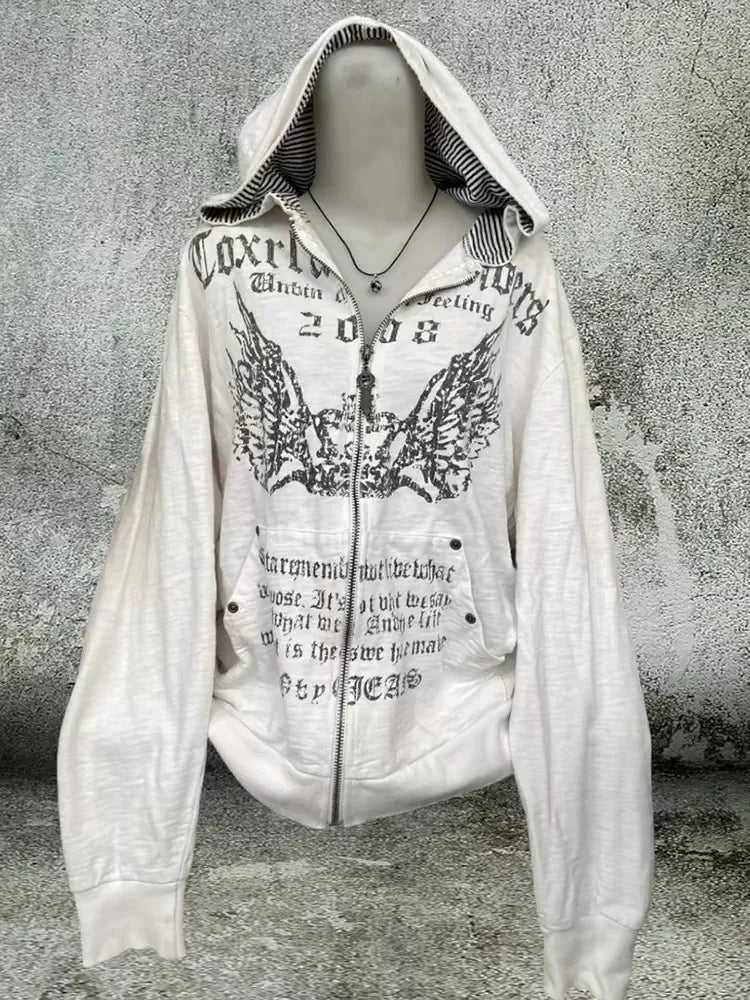 Fur Collar Zipper Hoodie