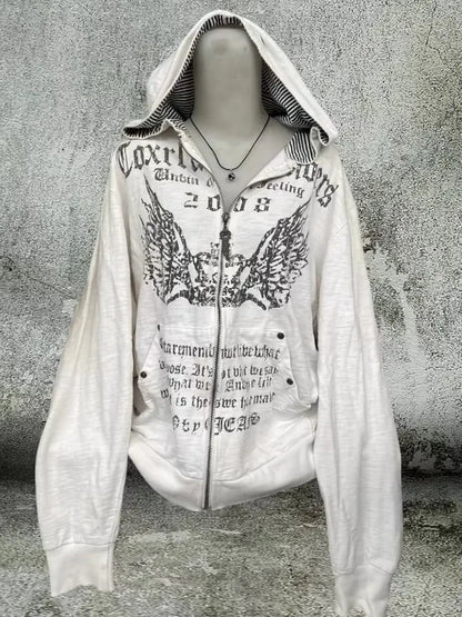 Fur Collar Zipper Hoodie