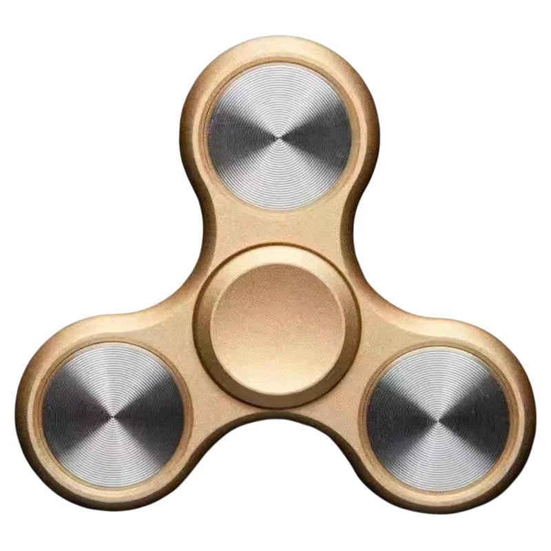 Aluminum Alloy Three-Leaf Fidget Spinner