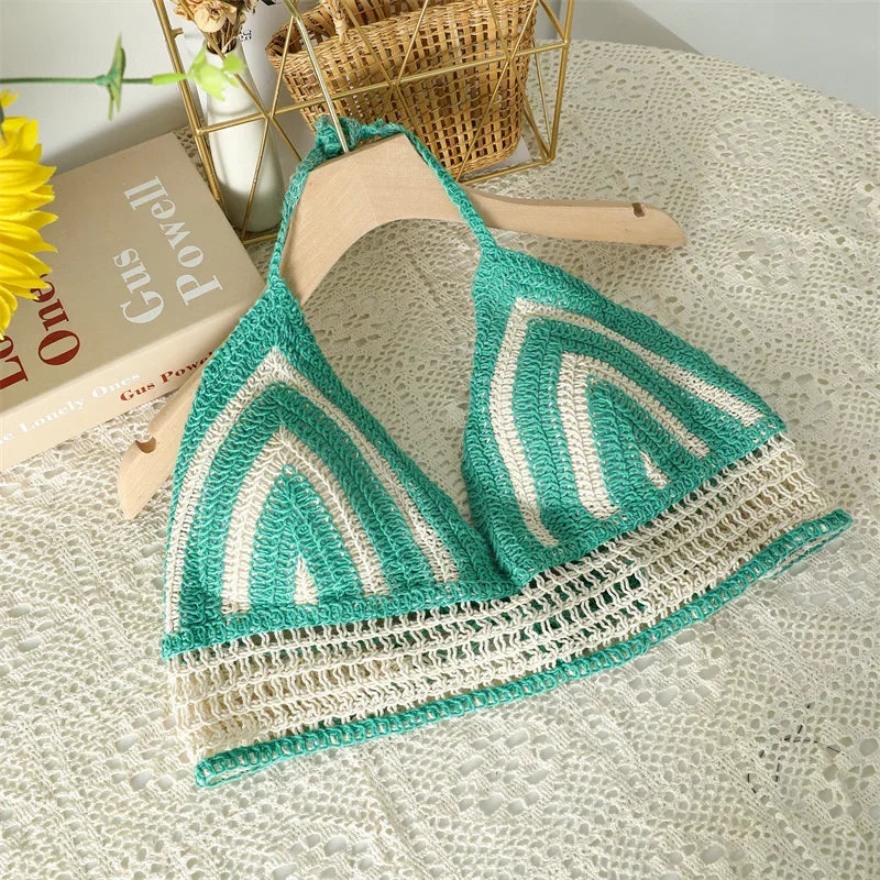 Top de tirantes finos HollowTassel