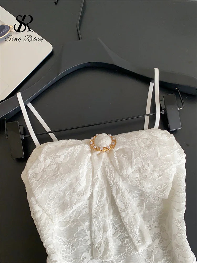 Lace Bow Luxury Camisole