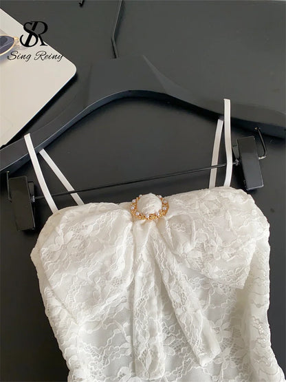 Lace Bow Luxury Camisole