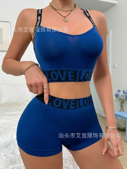 Outdoor Fitness Bra Set
