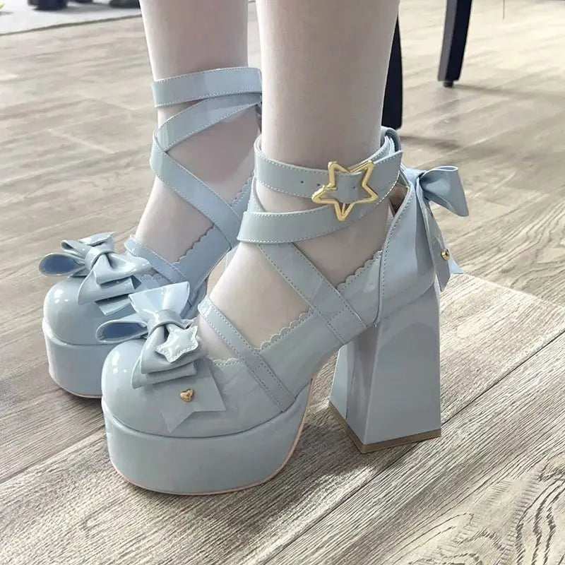 Mary Jane High Heels