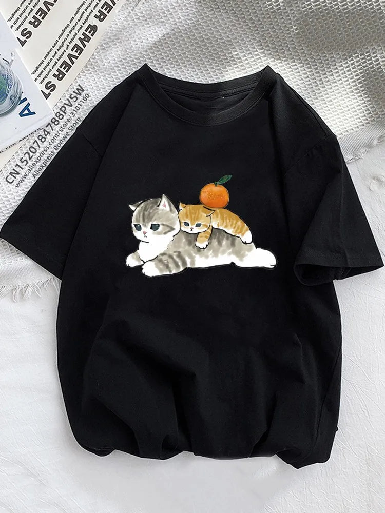 Funny Orange Cats T-shirt