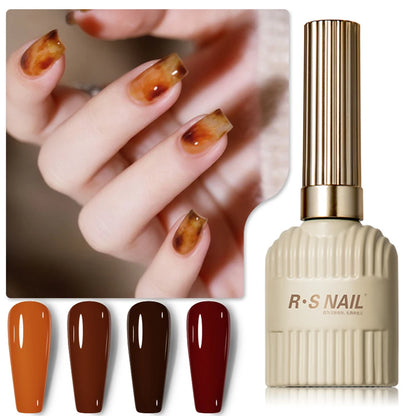 RSNAIL 10g Jelly Amber Gel Nail Polish