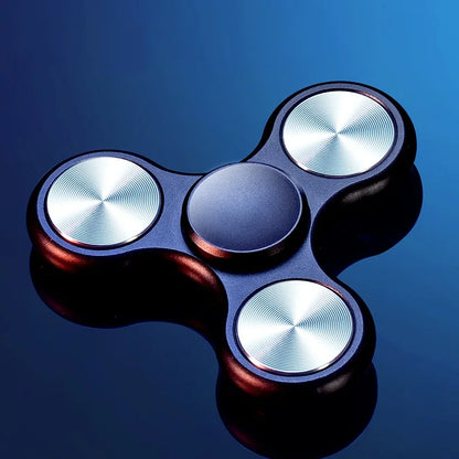 Aluminum Alloy Three-Leaf Fidget Spinner