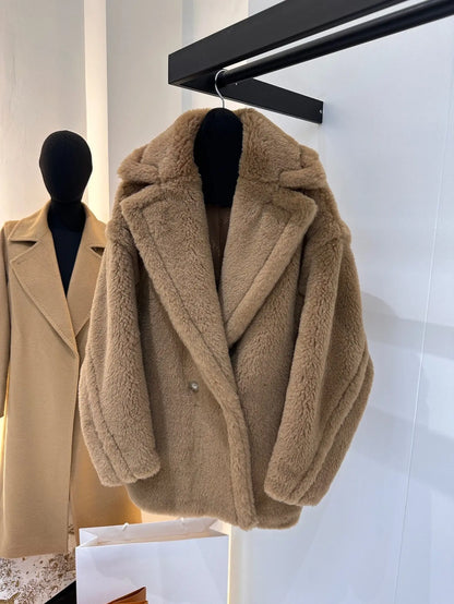 Short Teddy Bear Coat