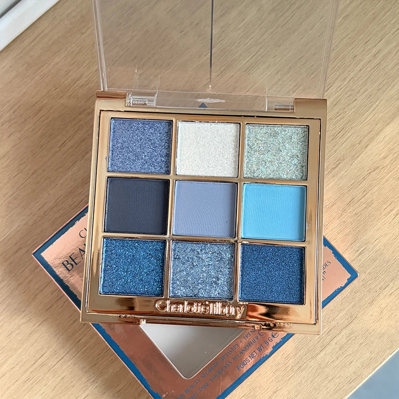 CT Summer Limited Lip Gloss Hydrating Lipstick Setting Powder Shine Nine-Color Eyeshadow Palette Blush Skincare Essence Makeup