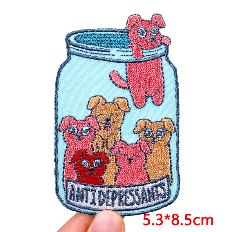 Cat Embroidery Patch