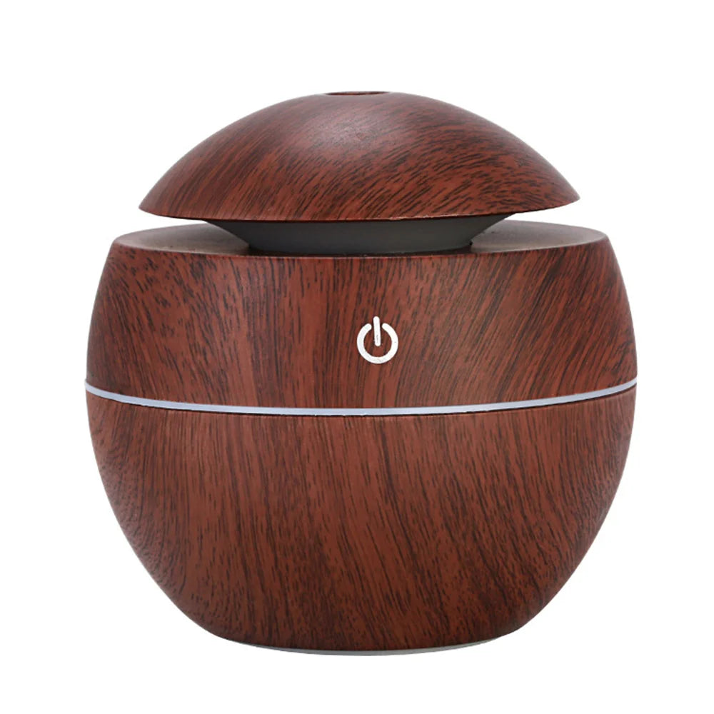Humidificador Difusor de Aroma Eléctrico de Madera