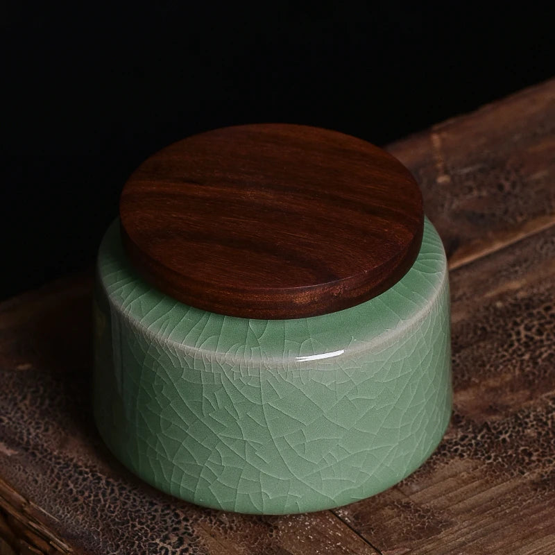 Exquisite Ceramic Tea Jar