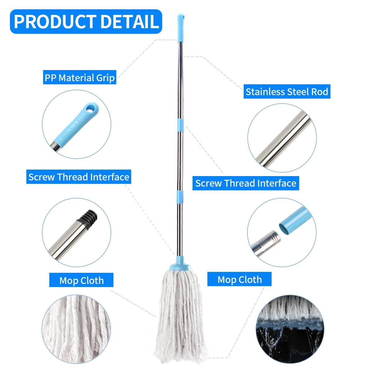 Cotton thread  Mop