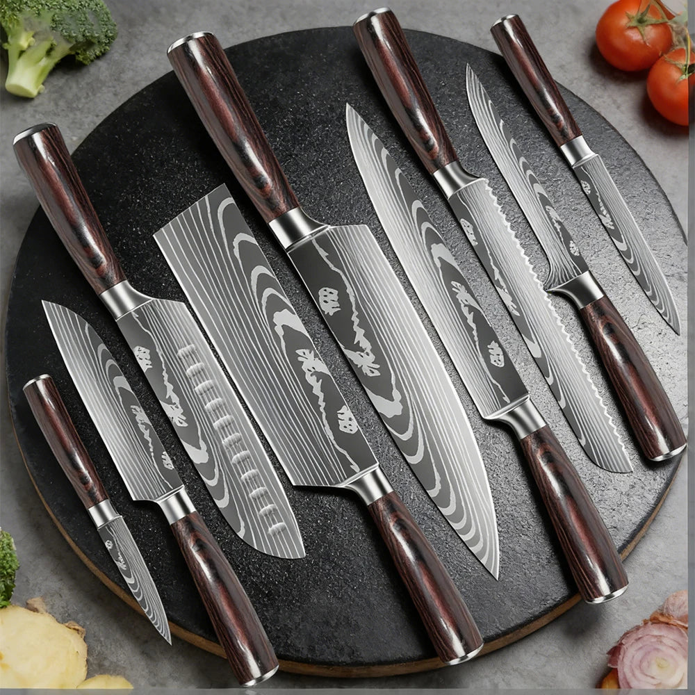 9 Types of Stainless Steel Kitchen Knife