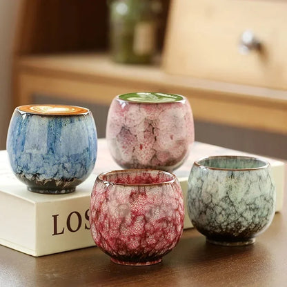 Kiln Change China Ceramic Tea Cup