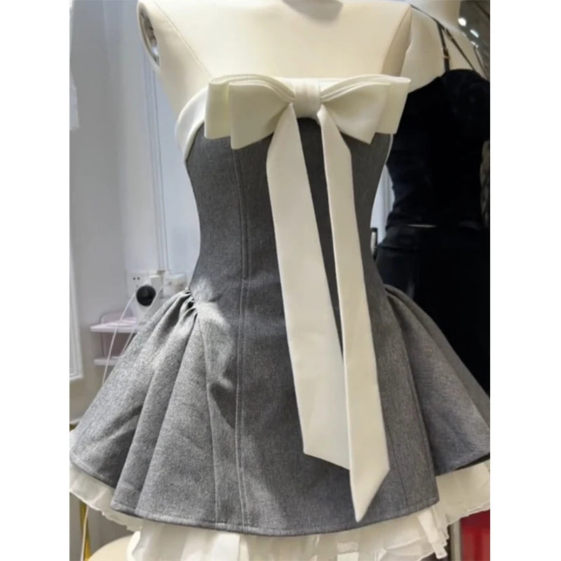 Bow Mini Dress