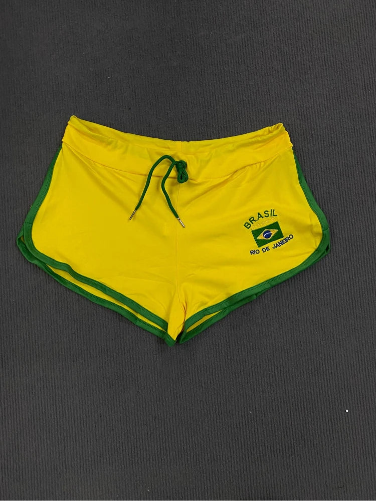 Conjunto bordado Letras brasileñas