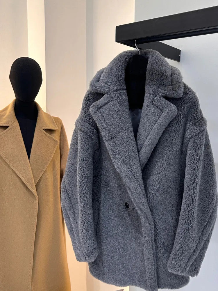 Short Teddy Bear Coat