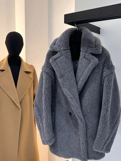 Short Teddy Bear Coat