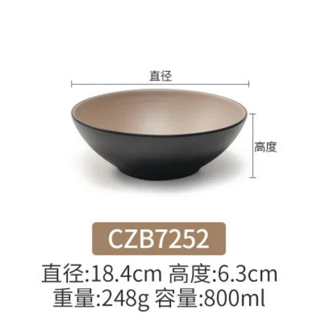 Melamine Japanese Bowl