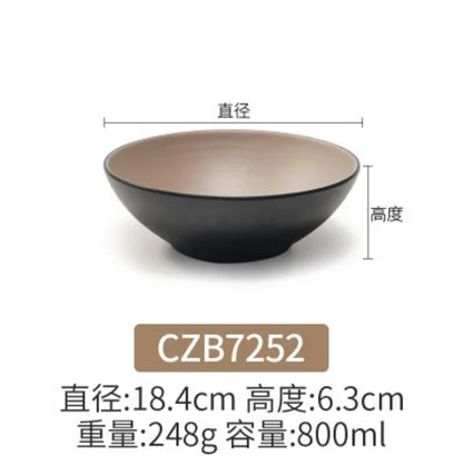 Melamine Japanese Bowl
