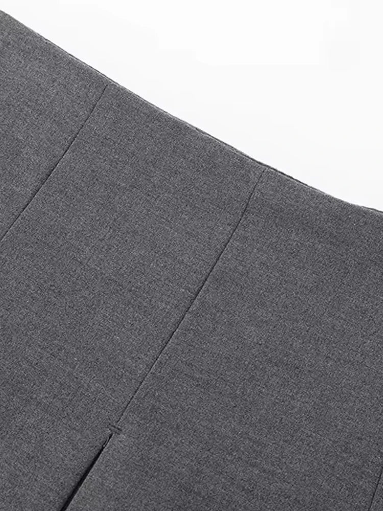 Pleated Short Skirt