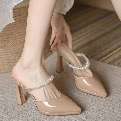 Pointed Toe Mules