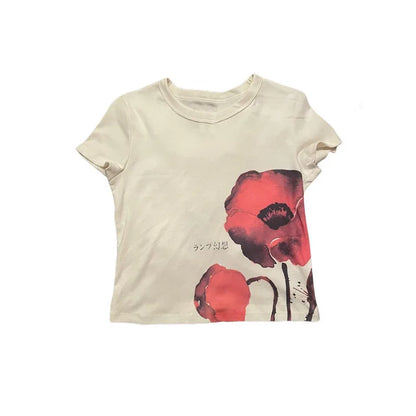 pattern printing Tee