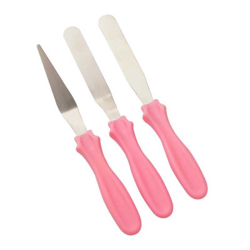 3Pcs Cake Cream Spatulas Set