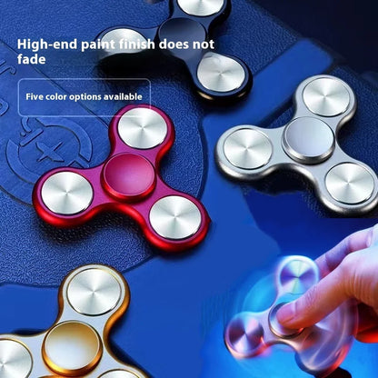 Aluminum Alloy Three-Leaf Fidget Spinner