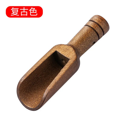 Wooden Handle Scoop