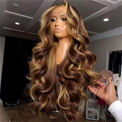 Honey Blonde Ombre Lace Front Wig