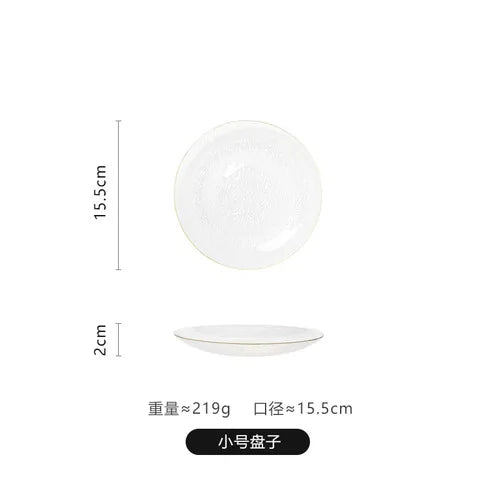 Japanese-style Horizontal Glass Plate