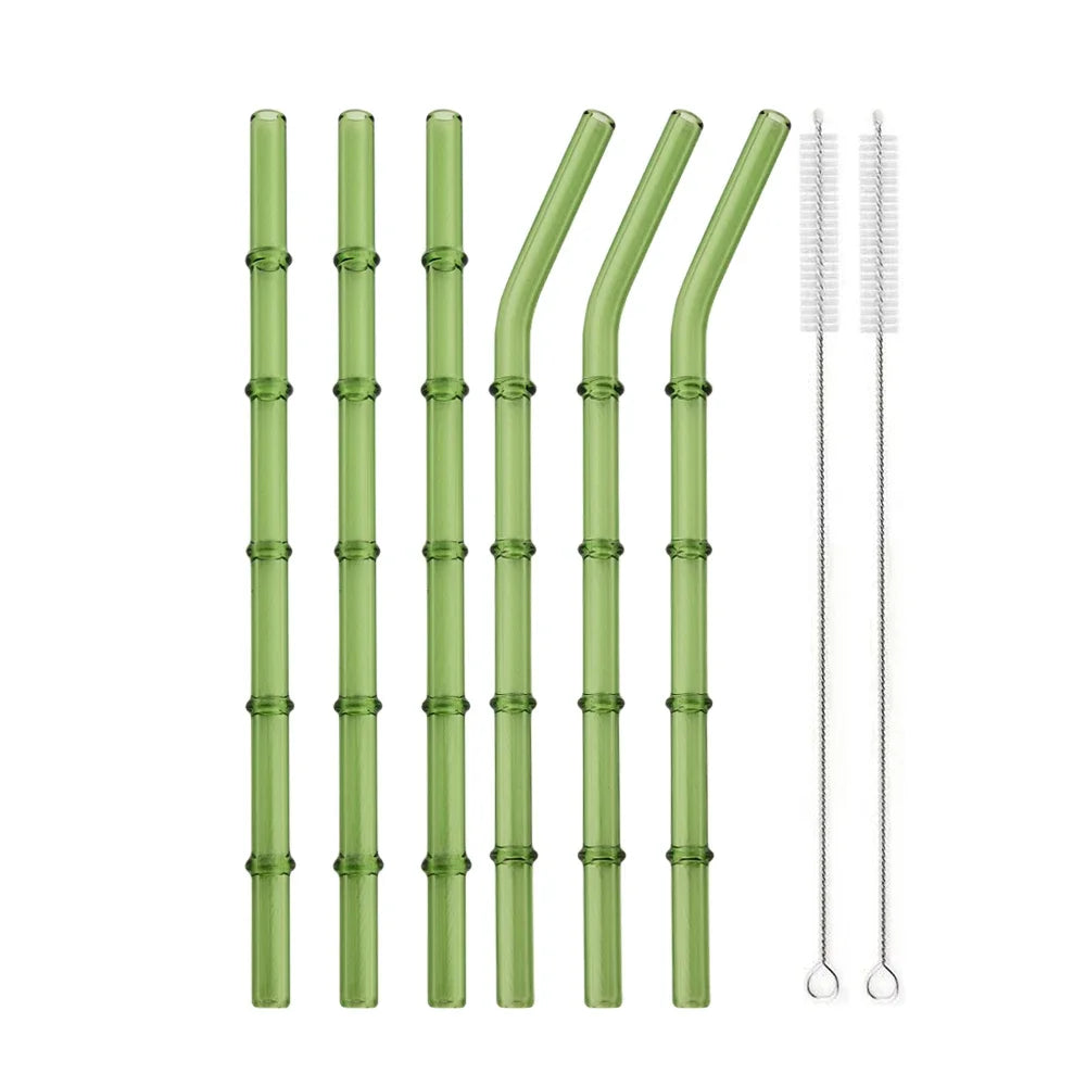 Bamboo Drinking Glass Straws