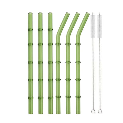 Bamboo Drinking Glass Straws