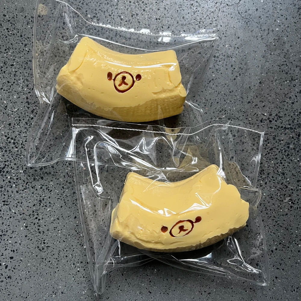 Cute Cartoon Face Mushroom Squishy