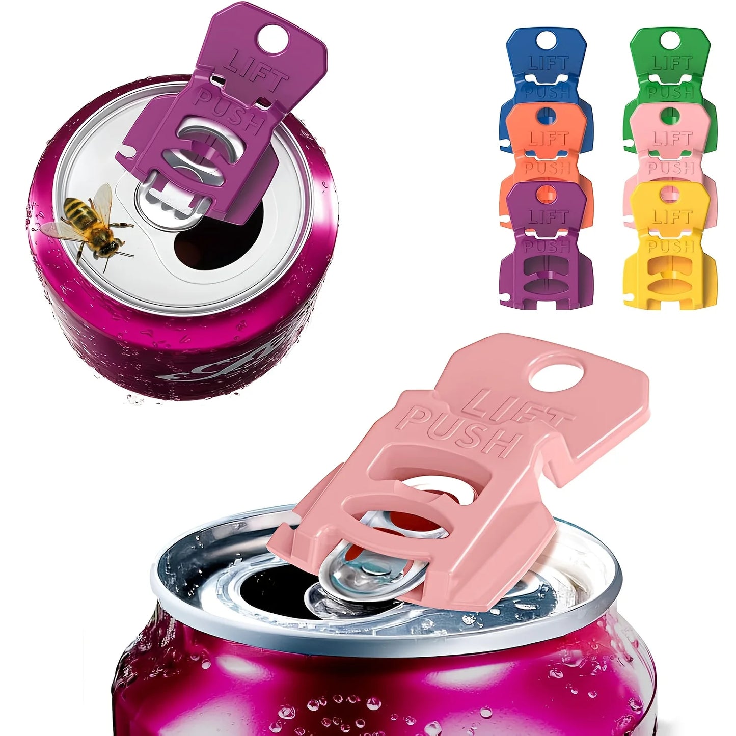 Beverage Can Opener With Protective Cover