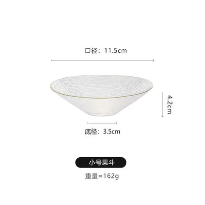 Japanese-style Horizontal Glass Plate