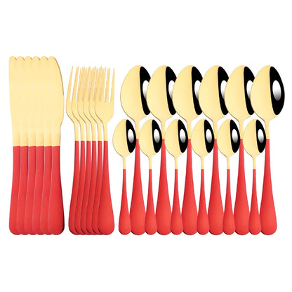 Stainless Steel Tableware Set