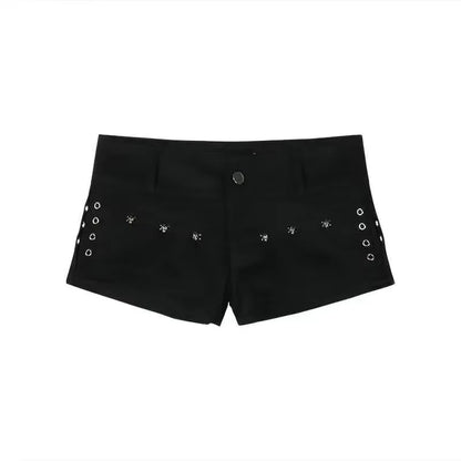 Low Rise Jean Shorts